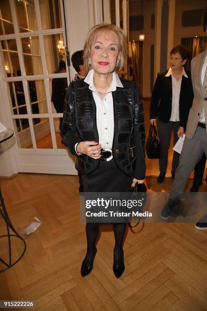 Dagmar Berghoff attends the fashion show 'Precious' of Liz Malraux at Atlantik Hotel on February 6, 2018 in Hamburg, Germany.