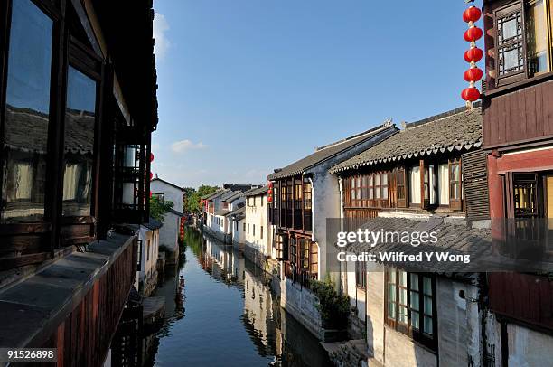 zhouzhuang - zhouzhuang stockfoto's en -beelden