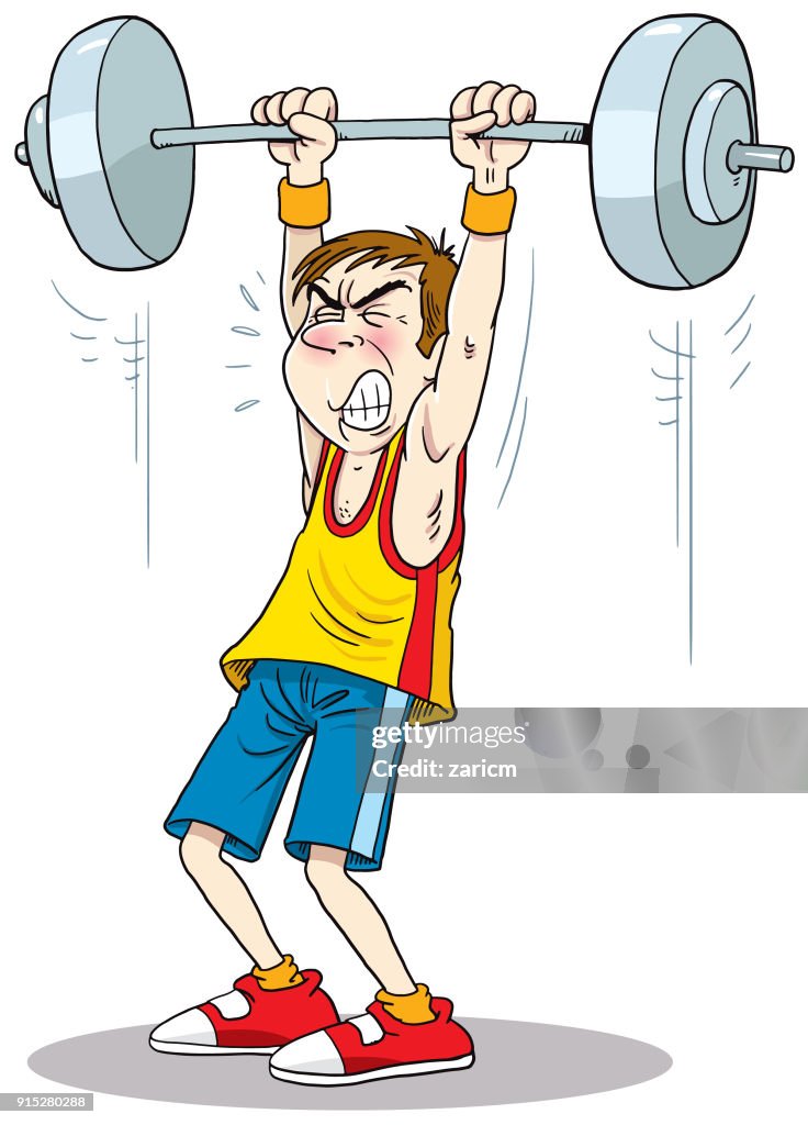 Weight Lifting High-Res Vector Graphic - Getty Images Weight Lifting High-Res Vector Graphic - Getty Images