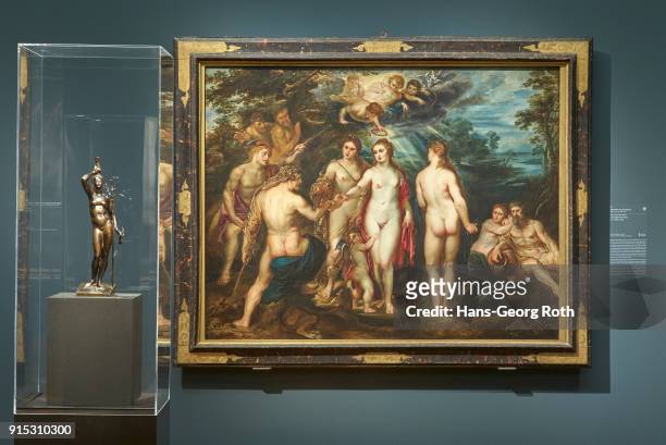 Das Urteil des Paris, Peter Paul Rubens, seen during the 'Rubens - Kraft der Verwandlung' exhibition preview at Staedel Museum on November 23, 2017...