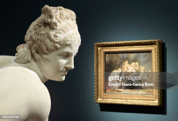 Kauernde Venus, Roman, displayed during the 'Rubens - Kraft der Verwandlung' exhibition preview at Staedel Museum on November 23, 2017 in Frankfurt...