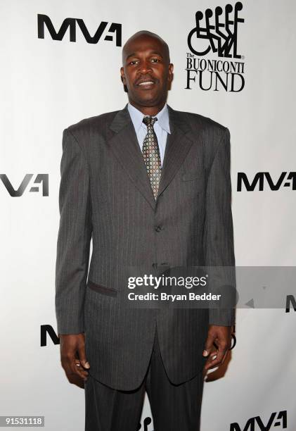 Former NBA player Herb Williams attends The 24th Annual Great Sports Legends Dinner benefiting The Buoniconti Fund to Cure Paralysis at The...