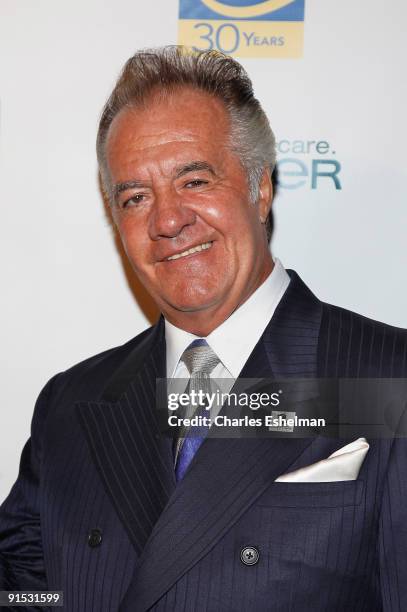 Actor Tony Sirico attends the 2009 Skin Cancer Foundation Skin Sense Award Gala at The Pierre Hotel on October 6, 2009 in New York City.