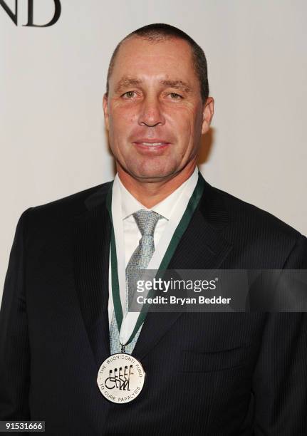 Honoree Ivan Lendl attends The 24th Annual Great Sports Legends Dinner benefiting The Buoniconti Fund to Cure Paralysis at The Waldorf-Astoria on...