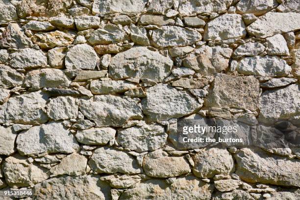 full frame shot of stone wall - cauterets stock pictures, royalty-free photos & images