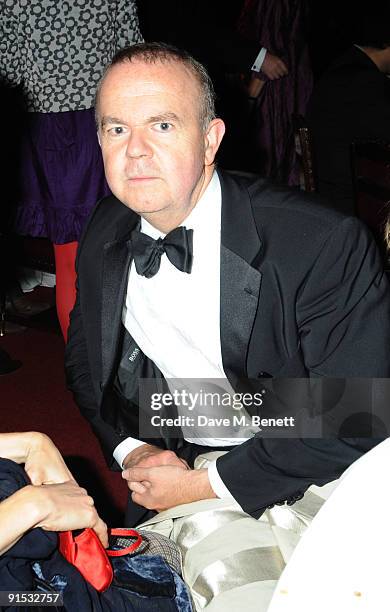 Ian Hislop attends The Man Booker Prize 2009, at the Guildhall on October 6, 2009 in London, England.