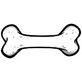 Dog Bone Illustration