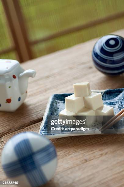 tofu with a soy sauce cruet - cruet stock pictures, royalty-free photos & images