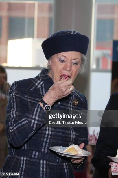 Princess Benedikte of Denmark during the opening of HAMBURG REISEN at Hamburg Messe on February 7, 2018 in Hamburg, Germany. The leisure and tourism...