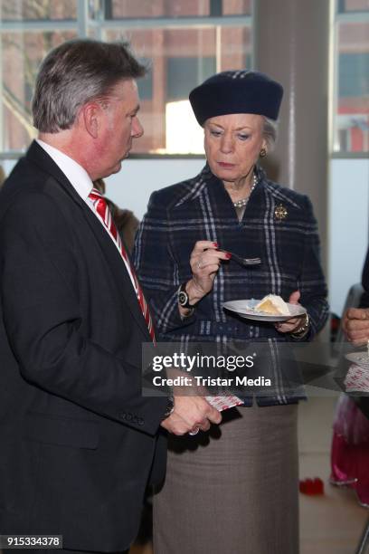 Princess Benedikte of Denmark during the opening of HAMBURG REISEN at Hamburg Messe on February 7, 2018 in Hamburg, Germany. The leisure and tourism...