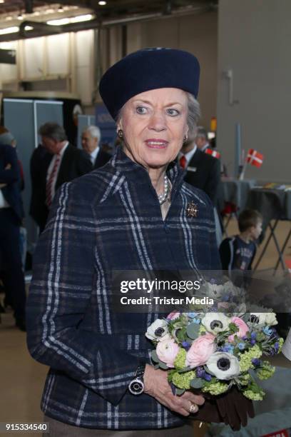 Princess Benedikte of Denmark during the opening of HAMBURG REISEN at Hamburg Messe on February 7, 2018 in Hamburg, Germany. The leisure and tourism...
