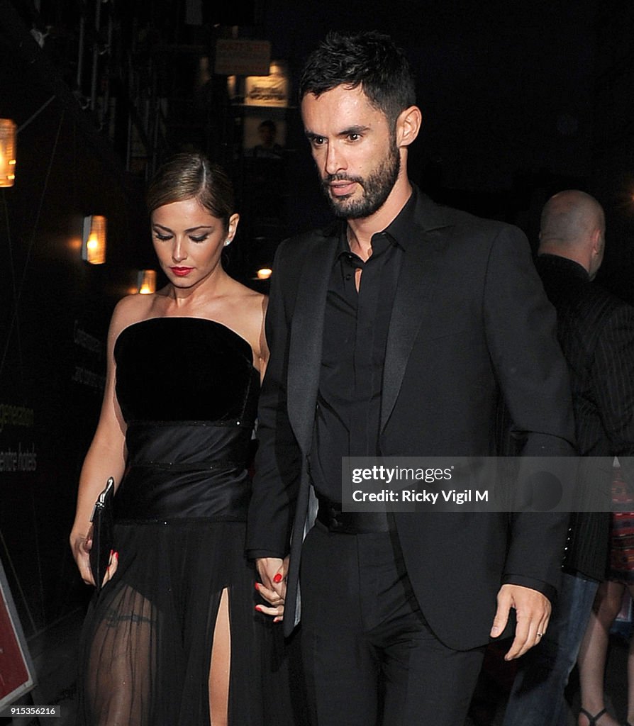 Guests Attend Cheryl Cole's Engagement Party