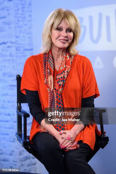 Joanna Lumley during a BUILD panel discussion on February 7, 2018 in London, England.