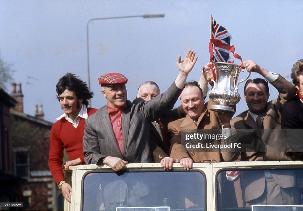 Liverpool FC 1974 FA Cup Victory Parade