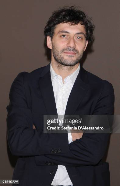 Actor Filippo Timi attends 'La Doppia Ora' Photocall at Cinema Apollo on October 7, 2009 in Milan, Italy.