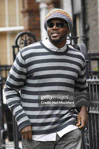 Audley Harrison sighting on October 7, 2009 in London, England.