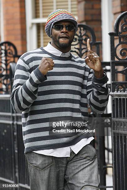 Audley Harrison sighting on October 7, 2009 in London, England.