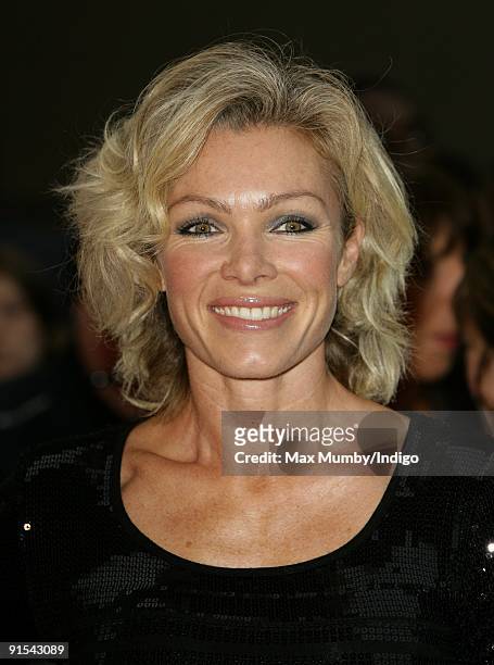 Nell McAndrew attends the Pride of Britain Awards at the Grosvenor House Hotel on October 5, 2009 in London, England.