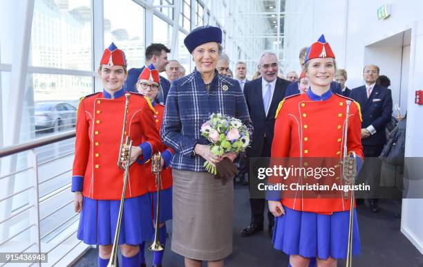 Princess Benedikte of Denmark attends the opening of HAMBURG REISEN at Hamburg Messe on February 7, 2018 in Hamburg, Germany. The leisure and tourism...