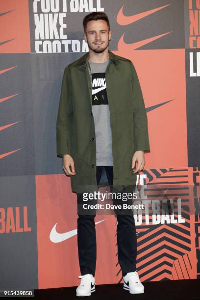 Saul Niguez attends in celebration of the 20th anniversary of Nike's most iconic football boot, some of the world's best footballers arrive in South...