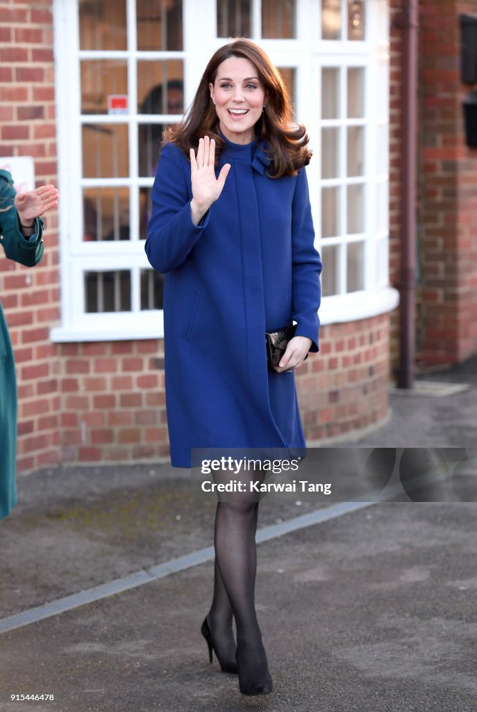 The Duchess Of Cambridge Opens Action On Addiction Community Treatment Centre