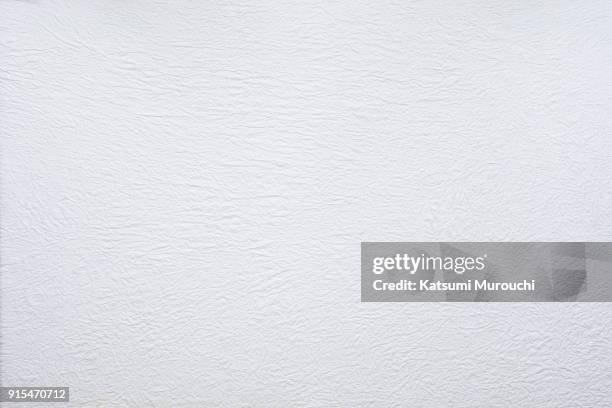 washi white paper texture background - 手漉きの紙 ストックフォトと画像