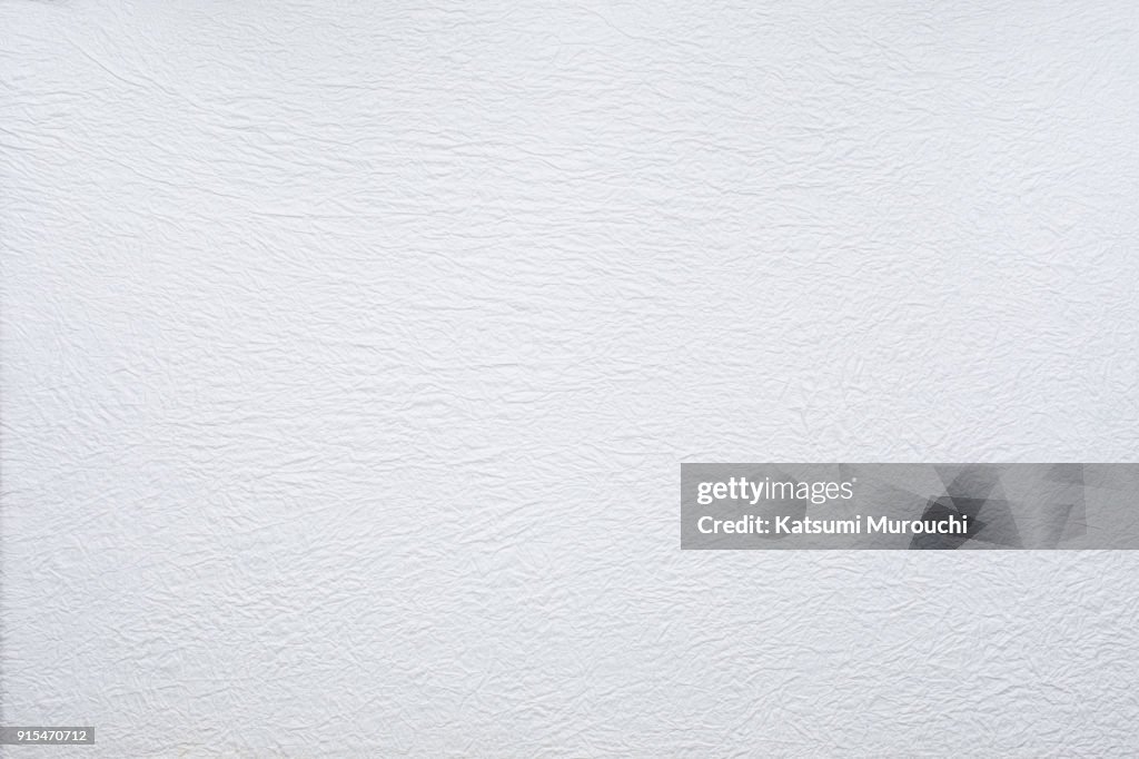 Washi white paper texture background