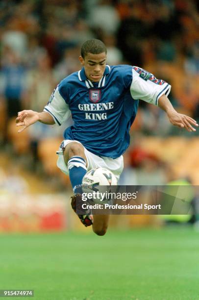 Kieron Dyer of Ipswich Town in action during the Nationwide Football League Division One match between Port Vale and Ipswich Town at Vale Park on...