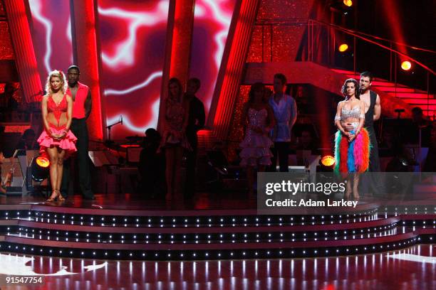 Episode 903A" - After a night of Samba and Rumba, the fourth couple eliminated from the competition was announced on "Dancing with the Stars the...