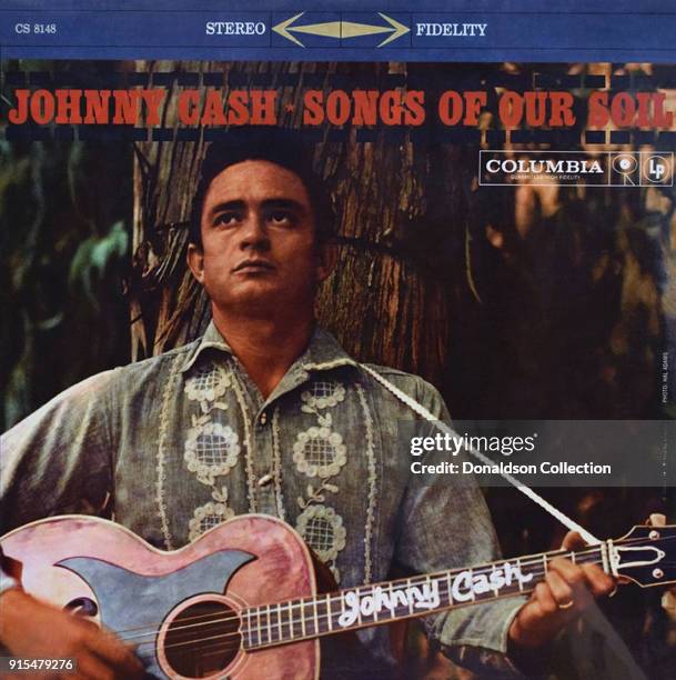 Album cover of 'Songs Of Our Soil' by Johnny Cash.