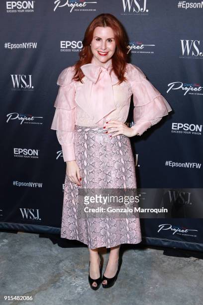 Aliza Licht during the Epson's F/W 18 Digital Couture Panel and Presentation on February 6, 2018 in New York City.