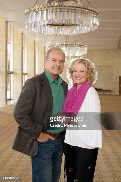Actors Kelsey Grammer and Christine Ebersole are photographed for Los Angeles Times on January 10, 2018 in Los Angeles, California. PUBLISHED IMAGE....