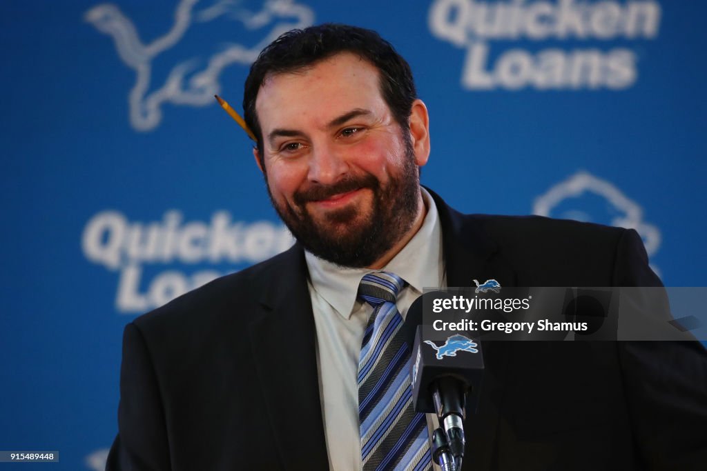 Detroit Lions Introduce Matt Patricia