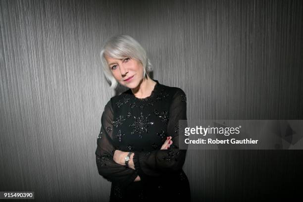 Actress Helen Mirren is photographed for Los Angeles Times on January 10, 2018 in Beverly Hills, California. PUBLISHED IMAGE. CREDIT MUST READ:...