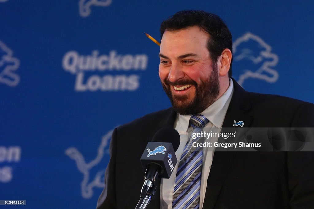 Detroit Lions Introduce Matt Patricia