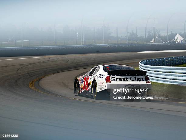 Jason Leffler during the Zippo 200 NASCAR Busch Series at Watkins Glen International in Watkins Glen, New York. August 12, 2006.