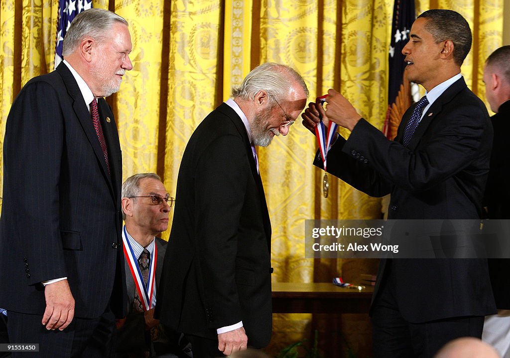 Obama Awards National Medals Of Science And Techonology And Innovation