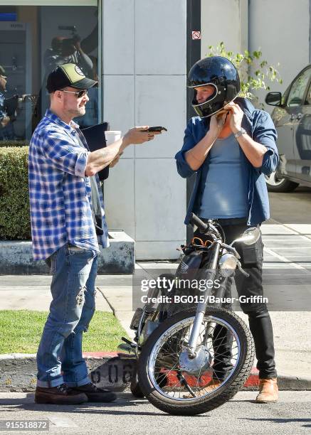 Cody Simpson is seen on February 07, 2018 in Los Angeles, California.