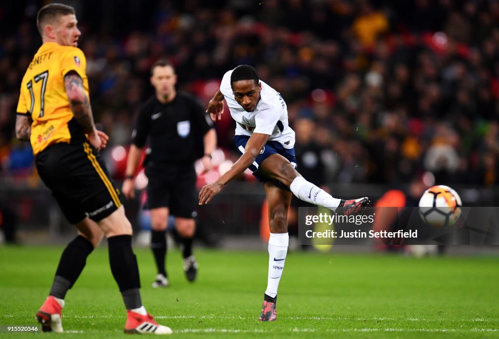 Tottenham Hotspur v Newport County  - The Emirates FA Cup Fourth Round Replay