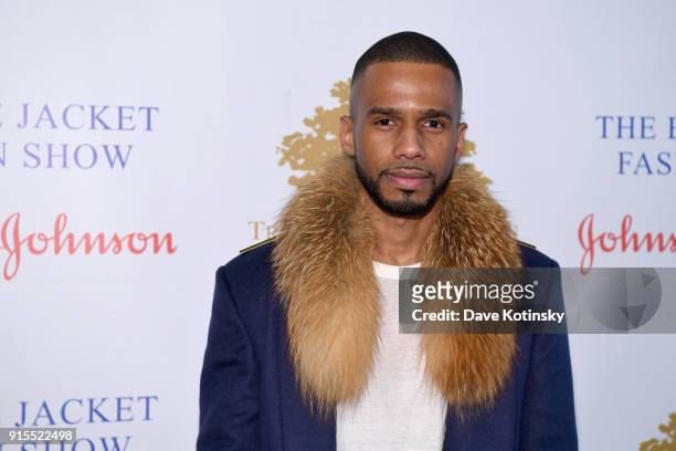 Eric West attends the Blue Jacket Fashion Show to benefit the Prostate Cancer Foundation on February 7, 2018 in New York City.