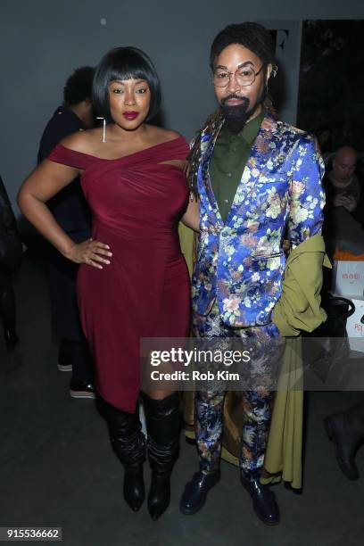 Ty Hunter attends the Blue Jacket Fashion Show to benefit the Prostate Cancer Foundation on February 7, 2018 in New York City.