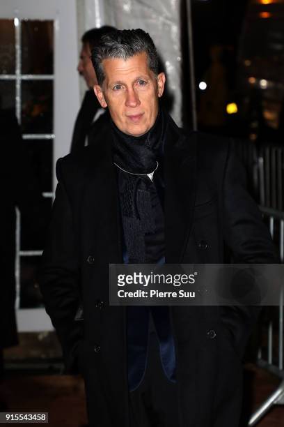 Honoree Stefano Tonchi arrives at the 2018 amfAR Gala New York at Cipriani Wall Street on February 7, 2018 in New York City.