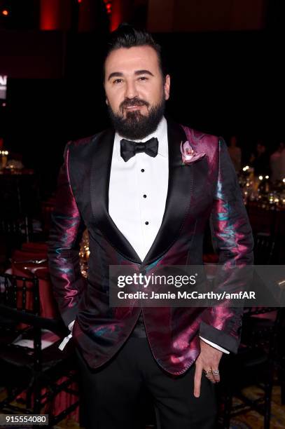 Kiehl's President Chris Salgardo attends the 2018 amfAR Gala New York at Cipriani Wall Street on February 7, 2018 in New York City.