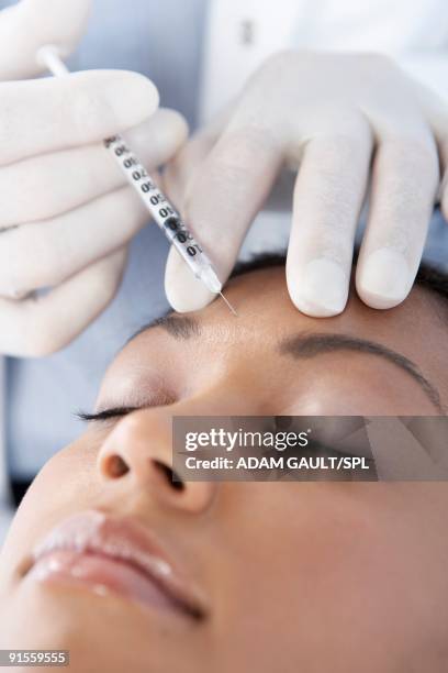 Woman Receiving Botox Injection High-Res Stock Photo - Getty Images