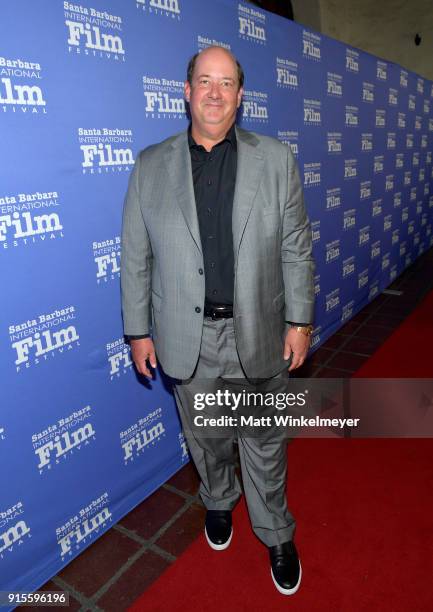 Actor Brian Baumgartner at The American Riviera Award Honoring Sam Rockwell during The 33rd Santa Barbara International Film Festival at Arlington...