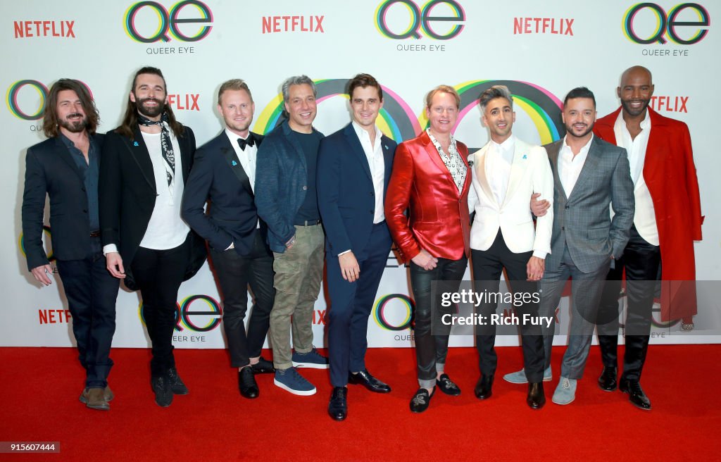 Netflix's Queer Eye Premiere screening and After Party in Los Angeles, CA