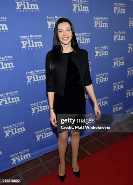 Director Olya Schechter at The American Riviera Award Honoring Sam Rockwell during The 33rd Santa Barbara International Film Festival at Arlington...