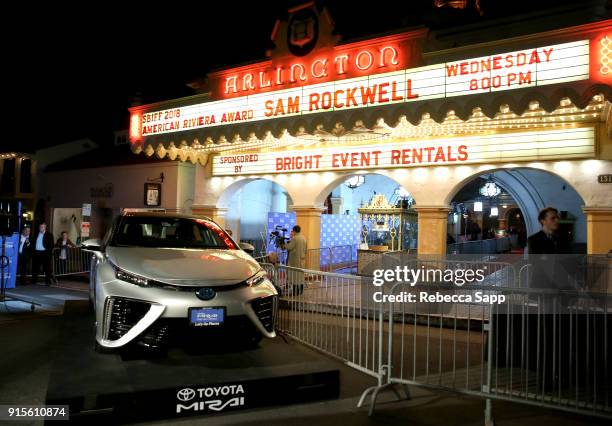 General view of atmosphere at The American Riviera Award Honoring Sam Rockwell during The 33rd Santa Barbara International Film Festival at Arlington...