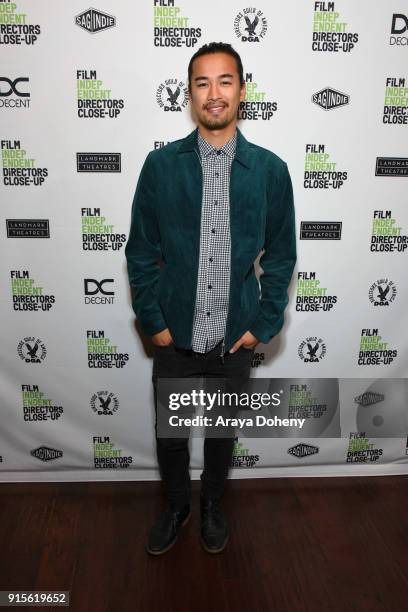 Jordan Rodrigues attends the Film Independent hosts Directors Close-Up Screening of "Lady Bird" at Landmark Theatre on February 7, 2018 in Los...