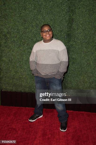 Akinyele Caldwell attends "Behind The Movement" Los Angeles Premiere at Harmony Gold Theatre on February 7, 2018 in Los Angeles, California.